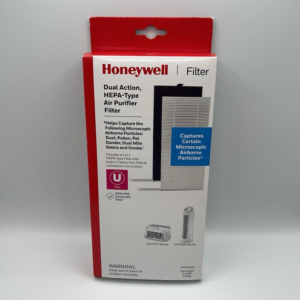 Honeywell Dual Action Hepa Type Air Purifier Filter Model HRF201B - NEW